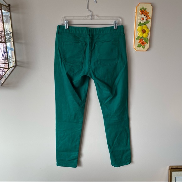 Banana Republic Green Jeans Pants Skinny Fit - Picture 7 of 9